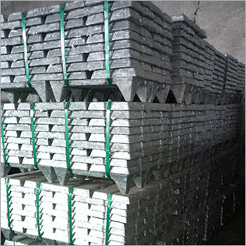 Silver Pure Zinc Ingot