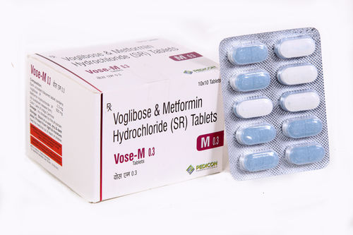 Voglibose 0.3 + Metformine 500+(Bilayierd)