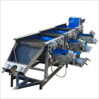 Semi-automatic Potato Grading Machine - 220 Volt, Stainless Steel | High Efficiency, Commercial & Industrial Use