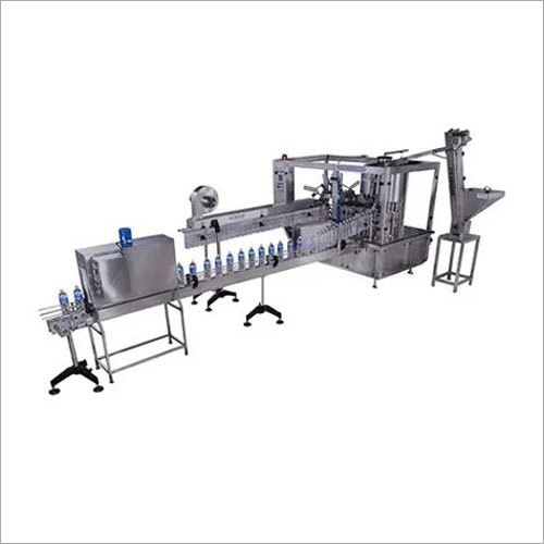 Automatic Mineral Water Bottle Filling Machine - Metal Design, Electric Drive Type | Ideal for Beverage Production, Fully Automatic System