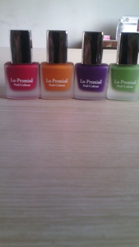 Frosted Matte  Square Bottle Nail Paint - 8ml