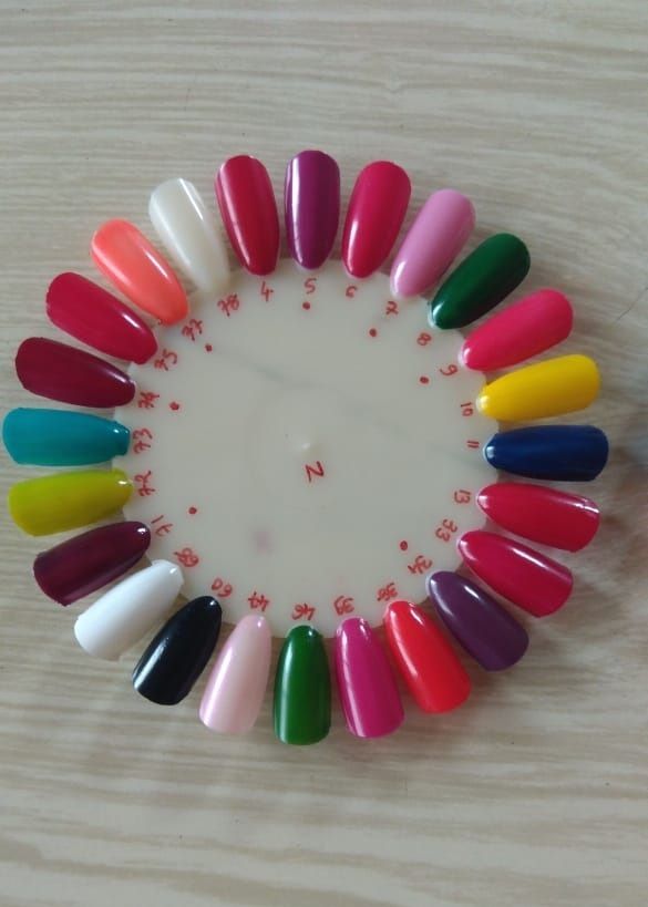 Round Bottle Nail Paint - 6ml