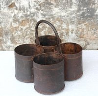 Iron four pot
