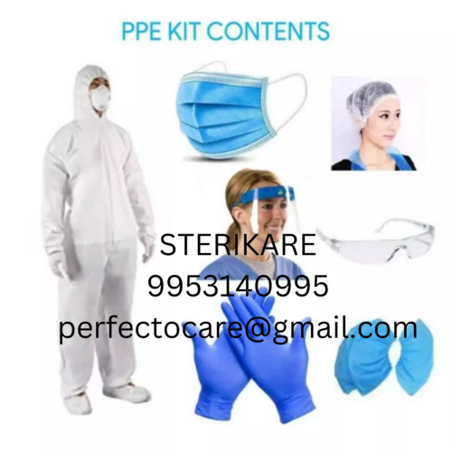 Green Disposable Ppe Kit