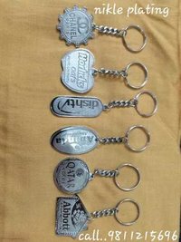 Nikle Plating Keychains