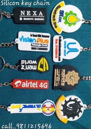 Silicone Rubber Keychains