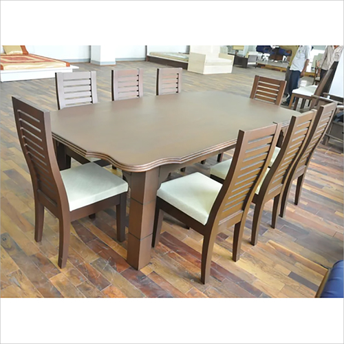 8 Seater Dining Table Set By BIHAR TIMBER