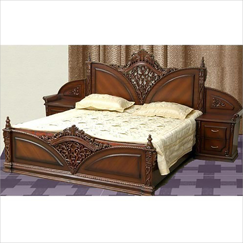 Wooden Carving Bed