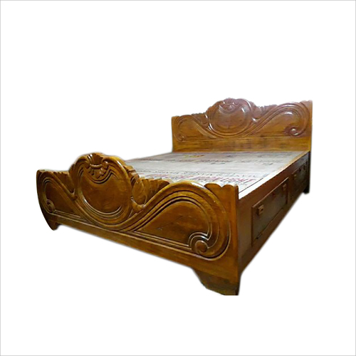 Wooden King Size Bed By BIHAR TIMBER