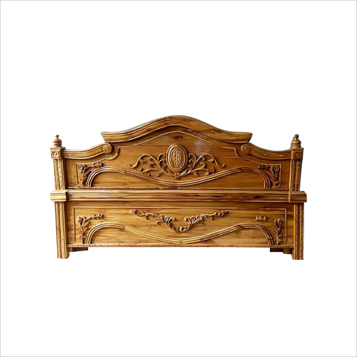 Queen Size Teak Wooden Bed Headboard