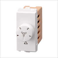 Electronic Fan Regulator - Plastic Body, Wall Mounted, Remote Operated | Precision Components For Adjustable Fan Speed Control