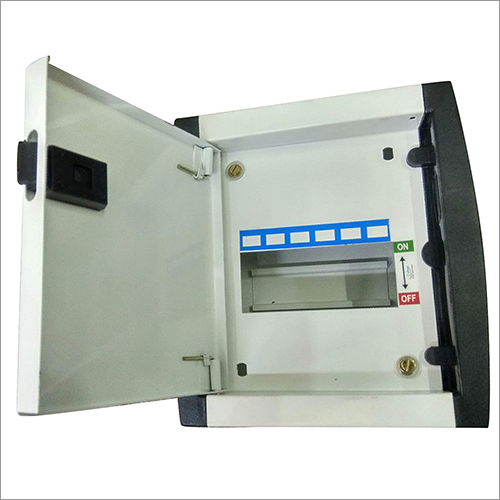 Electric MCB Box - Metal, Polished Finish | Corrosion Resistant, Resilient Design, Efficient Functionality in Demanding Environments