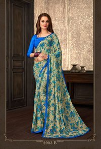 casual wear saree