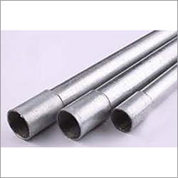 GI Round Pipes - Durable Silver Finish Available in Various Thicknesses Round Shape