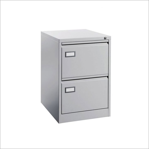 Grey Vertical Filing Cabinet