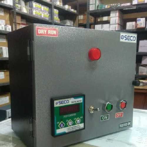 Single phase auto Dry Run Control Panel Board By AKASSH INDUSTRY