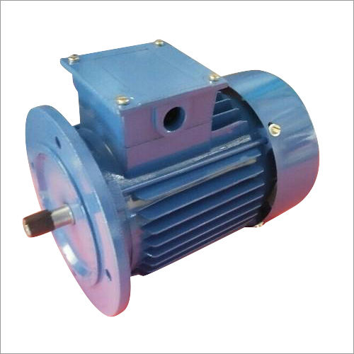 Blue 0.5Hp Flange Motor