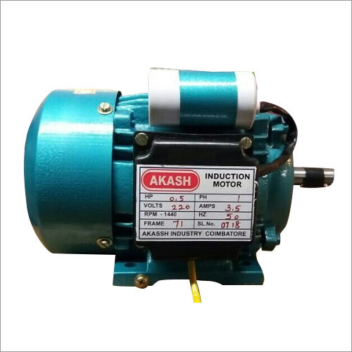 0.5HP Single Phase Electric Motor