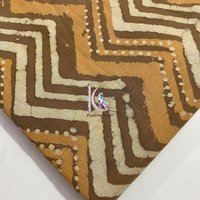 Soft Batik Fabric With Zig-zag Pattern