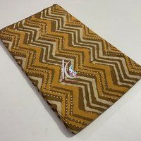 Soft Batik Fabric With Zig-zag Pattern