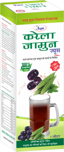 KARELA JAMUN JUICE - 500ml & 1L Size, Rich in Fiber and Antioxidants, Supports Healthy Blood Sugar Levels