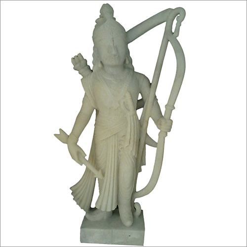 Marble Arjun Statue