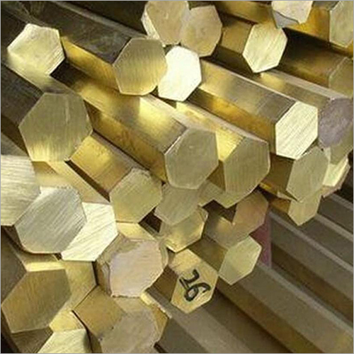 Brass Hex Rod - High-Grade Brass, Customized Options, Various Grades Available | Quality Checked for Industrial Usage