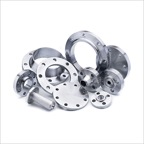 SS Flanges - Stainless Steel, Silver Color, Available in Different Thicknesses | Polished Surface Treatment, Standard and Customized Specifications