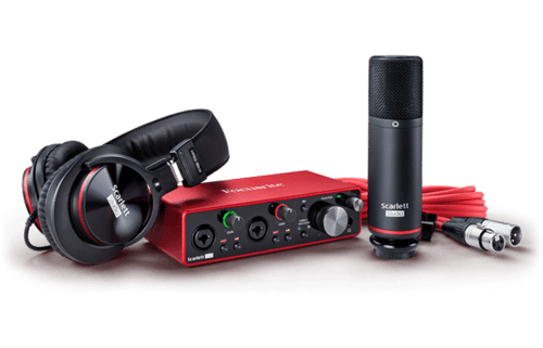 Focusrite Scarlett 2i2 Studio 3rd Gen Recording Bundle