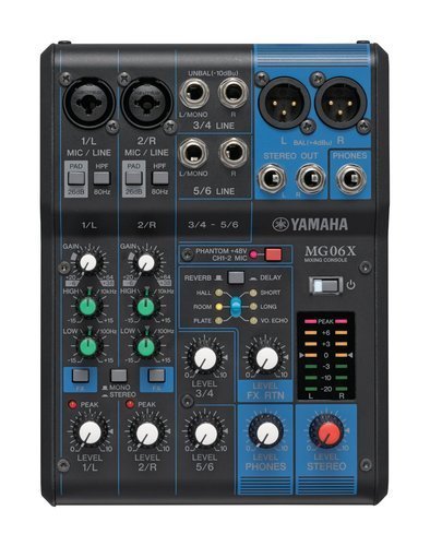 Yamaha Mixer-MG06X VCD Player