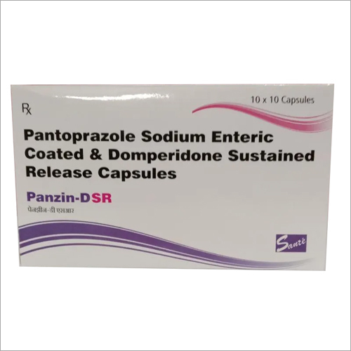 Pantoprazole Sodium Enteric Coated and Domperidone Sustained Release Capsules