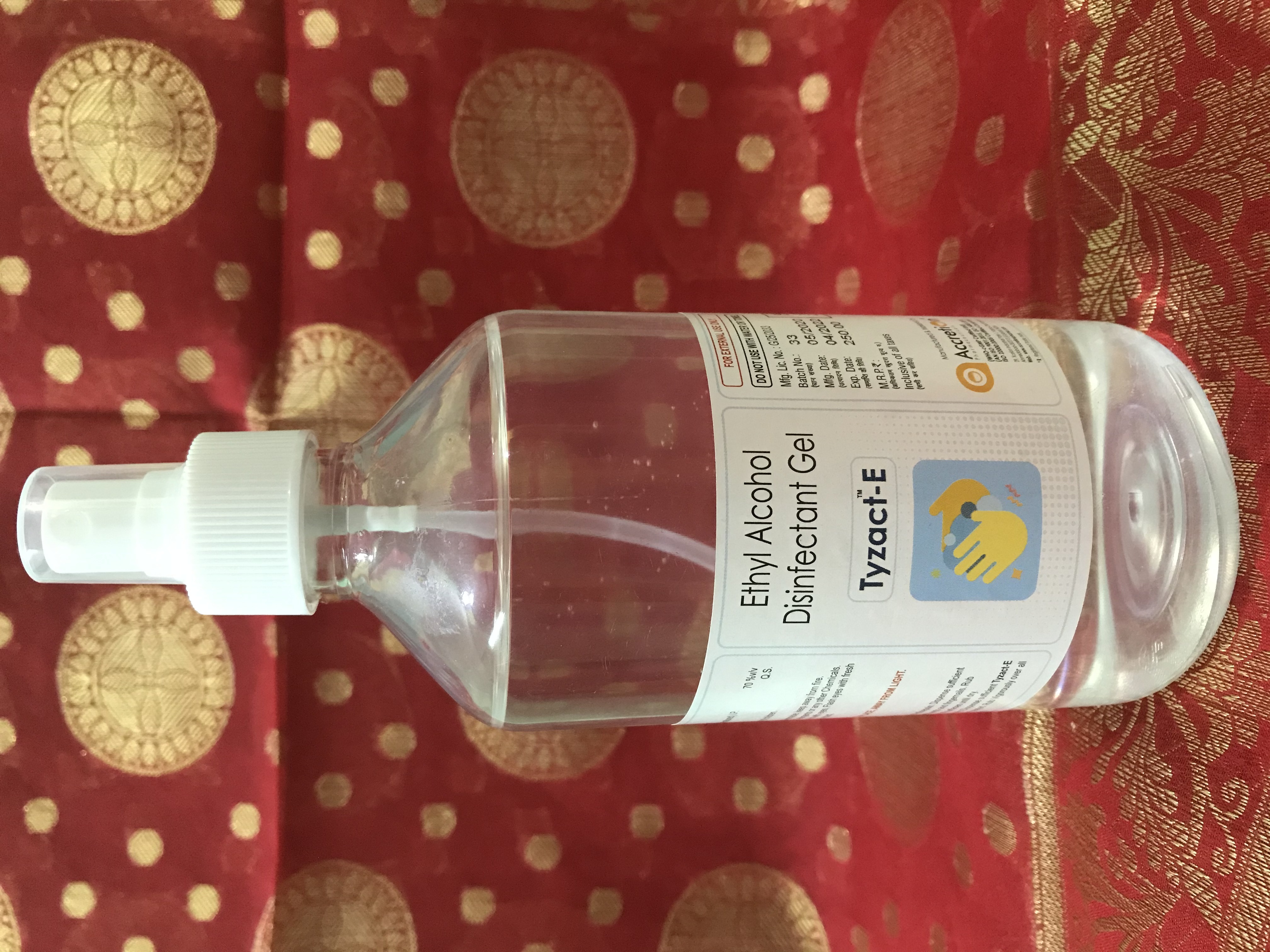 TYZACT-E (500 Ml) Hand Sanitizer