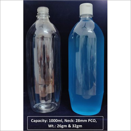 1000 ml Empty Flip Top Cap Bottle