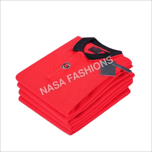 Mens Polo T Shirt - Cotton Blend, Size Options Available | Polo Collar, Short Sleeves, Ideal for Casual and Semi-Formal Wear
