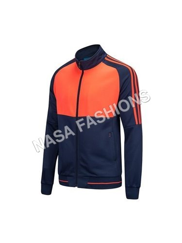 Sports Jackets - Polyester Fabric Customized Sizes Available: S M L XL XXL XXXL | Turtleneck Collar Short Sleeves Designed for Male Athletes