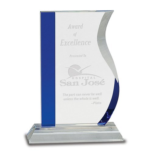 Scratch Proof Modern Look Acrylic Trophies