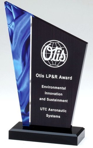 Cusotmized Acrylic Trophies with Company or Brands Logo or Name
