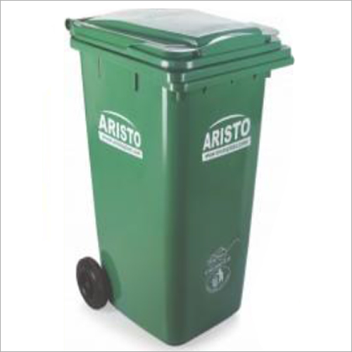 65 Liter Plastic Two Wheeled Dustbin