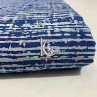 Eco-friendly Indigo Print Fabric Used For Stoles And Scarves
