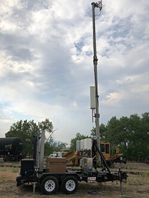 Cell On Wheel Telecom Towers - Application: Temporary Cellular Network Coverage