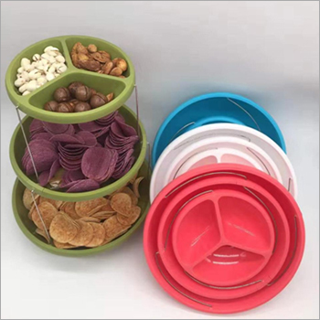 3 Tier Plastic Twisting Bowls