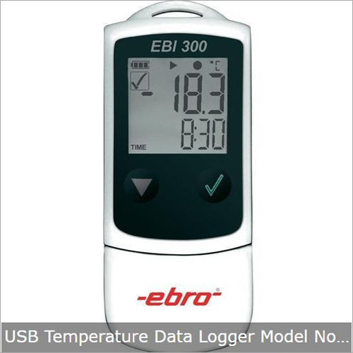 Ebro Usb Temperature Data Logger Model No. Ebi - 300 Accuracy: A A 0.5A A C  %