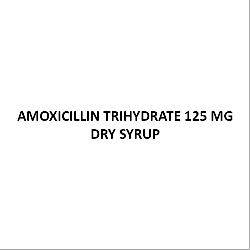Amoxicillin Trihydrate 125 Mg Dry Syrups By PURALIFE