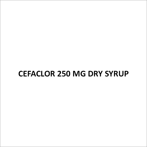 Cefaclor 250 Mg Dry Syrups By PURALIFE