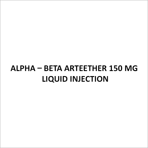 Alpha - Beta Arteether 150 Mg Liquid Injection By PURALIFE