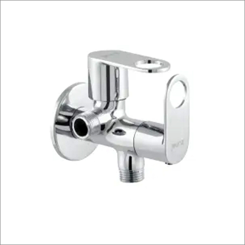 Brass 2 Way Angle Cock With Flange
