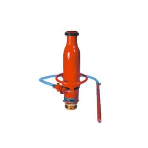 5x Foam Making Branch Pipe - Aluminium Material Size 63 mm Working Pressure 3-12 kg/cm2 Manual Lever Control High Flow Rate 350-900 LPM