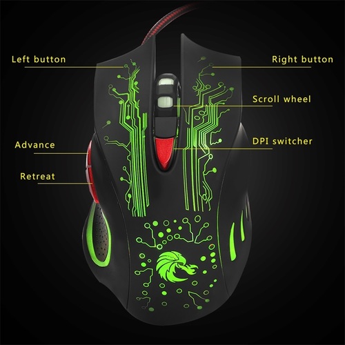 H700 Branded Gaming Mouse