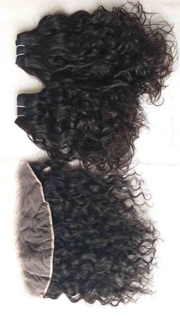 Indian Raw Curly best human hair extensions