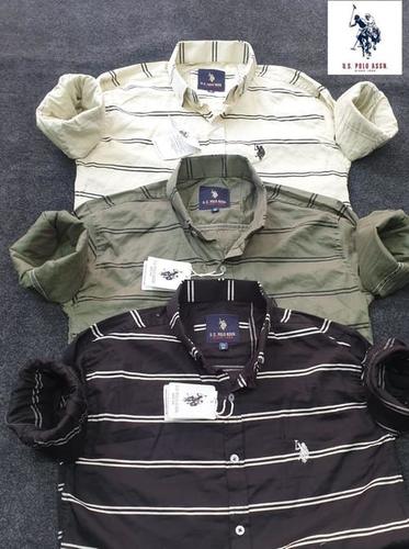 Mens Branded Check Shirts